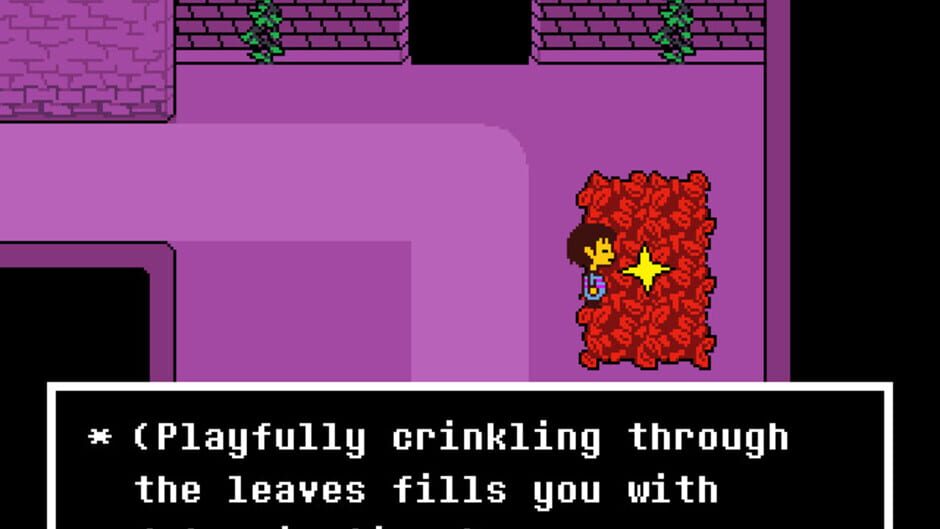 Screenshot from Undertale