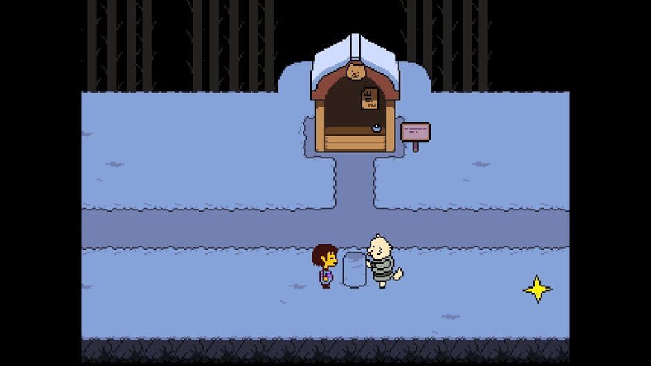 Screenshot from Undertale