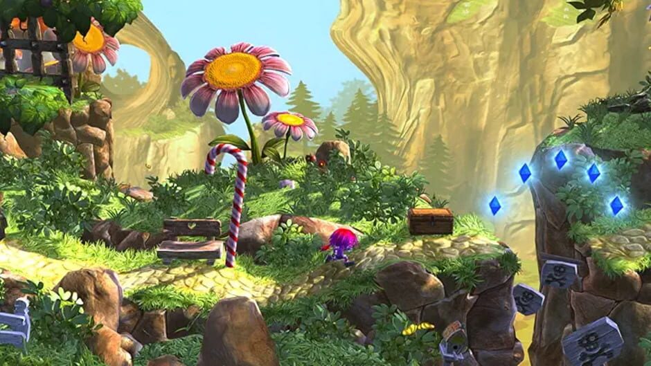 Screenshot from Giana Sisters: Twisted Dreams