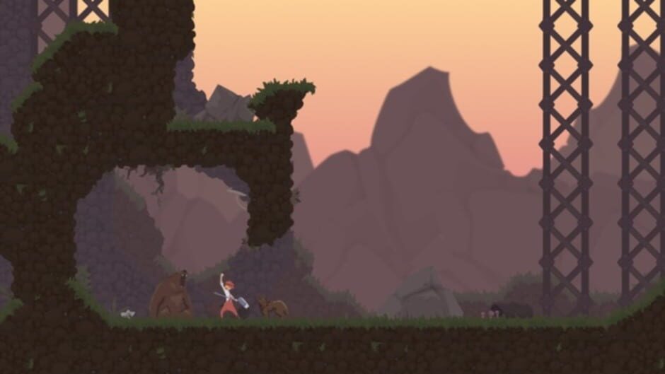 Screenshot from Dustforce DX