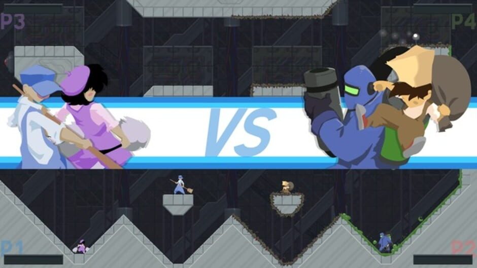 Screenshot from Dustforce DX