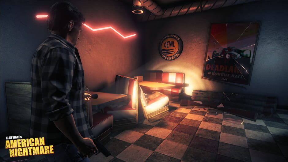 Screenshot from Alan Wake's American Nightmare