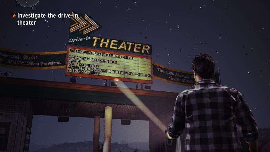 Screenshot from Alan Wake's American Nightmare