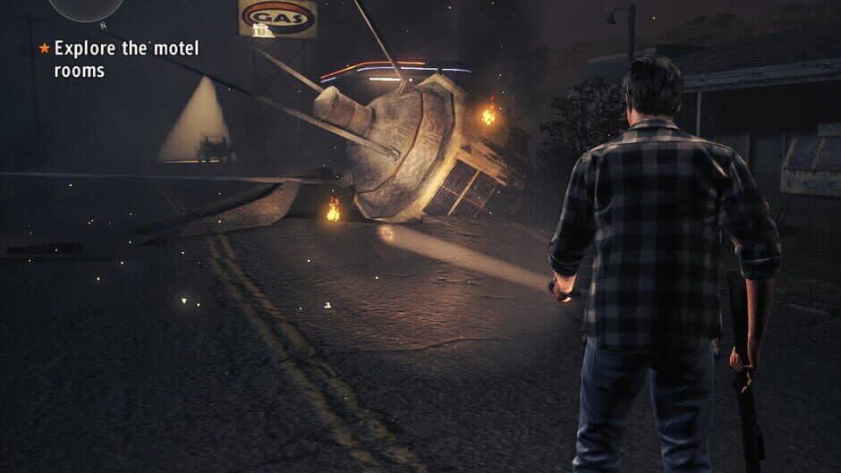 Screenshot from Alan Wake's American Nightmare