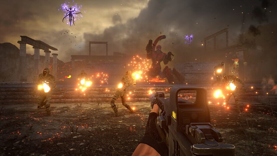 Screenshot from Serious Sam 4