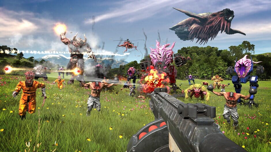 Screenshot from Serious Sam 4