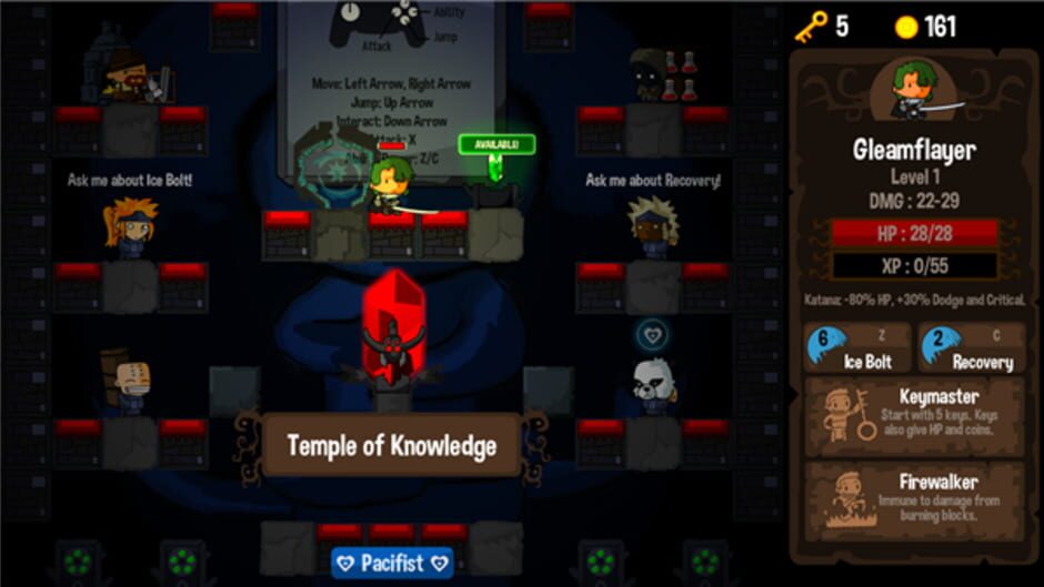 Screenshot from Vertical Drop Heroes HD