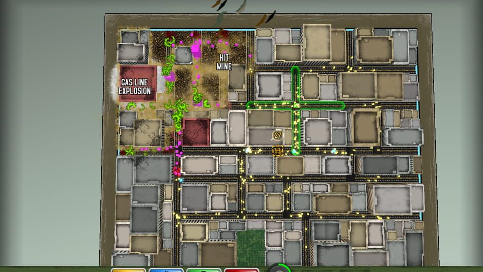 Screenshot from Atom Zombie Smasher