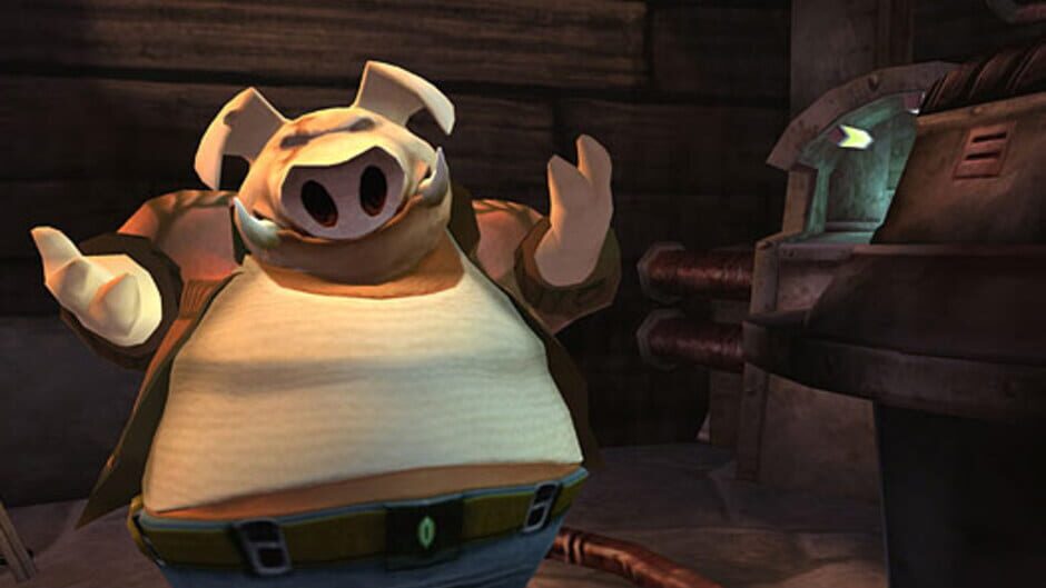 Screenshot from Beyond Good & Evil