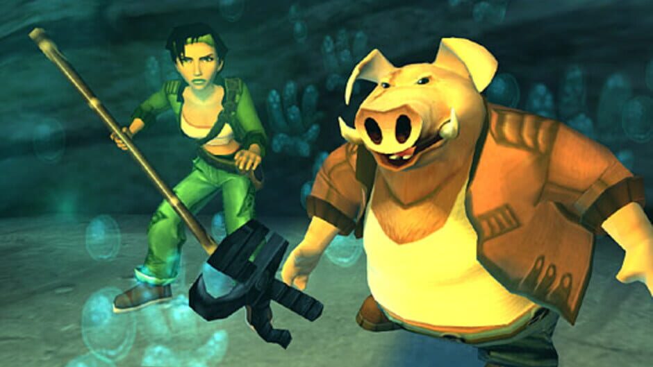 Screenshot from Beyond Good & Evil