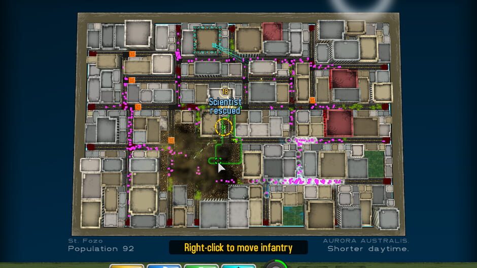 Screenshot from Atom Zombie Smasher