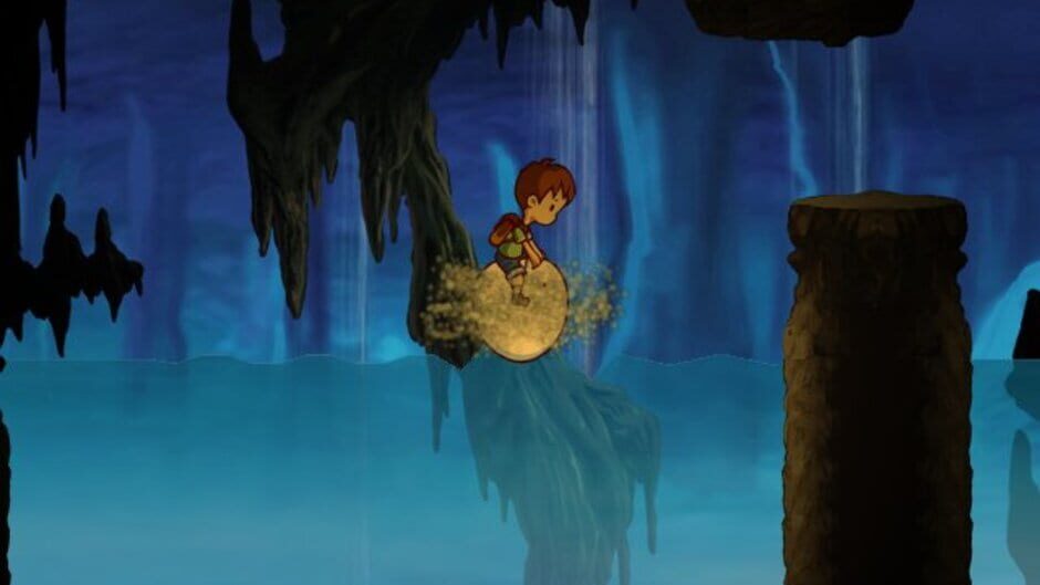 Screenshot from A Boy and His Blob