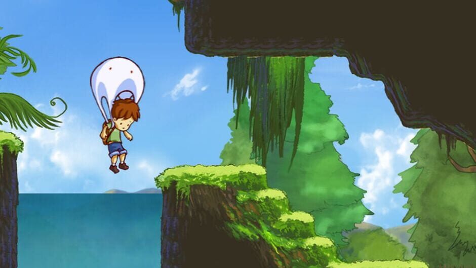 Screenshot from A Boy and His Blob