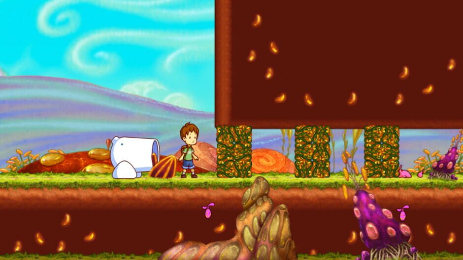Screenshot from A Boy and His Blob
