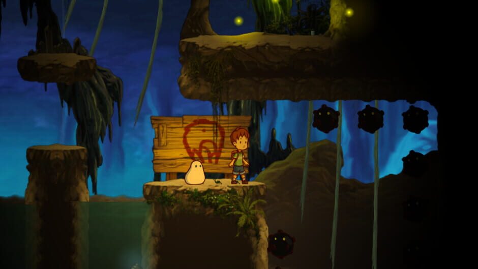 Screenshot from A Boy and His Blob
