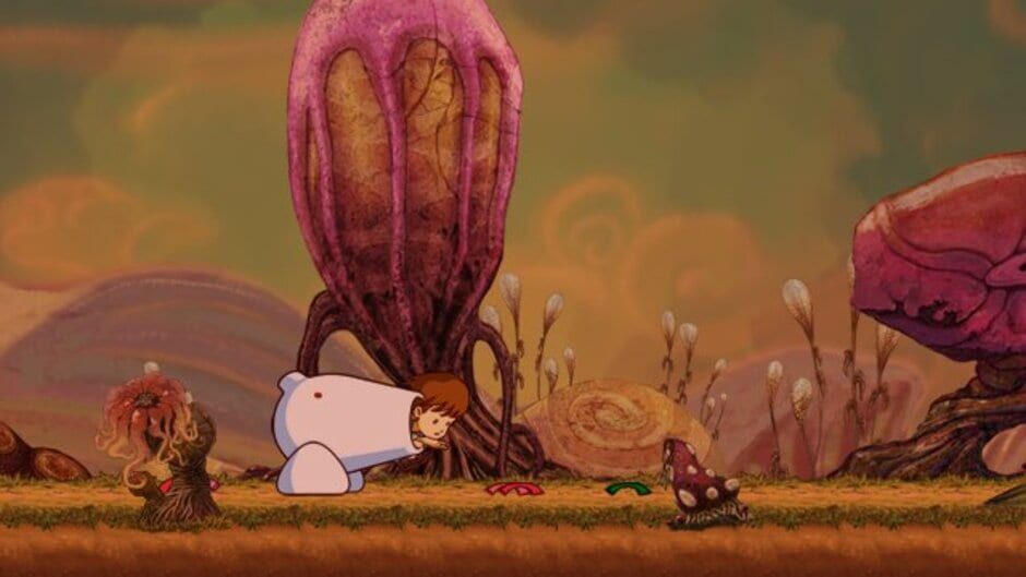 Screenshot from A Boy and His Blob