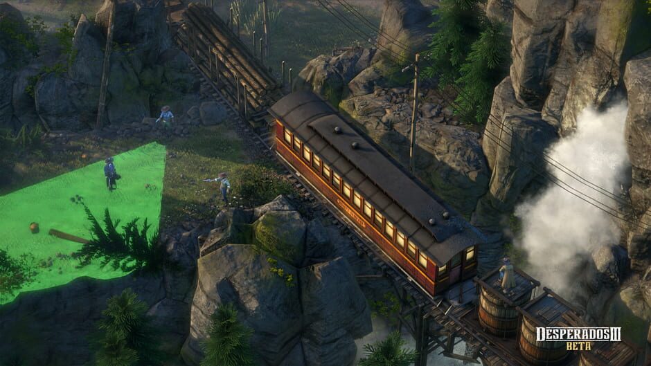 Screenshot from Desperados III