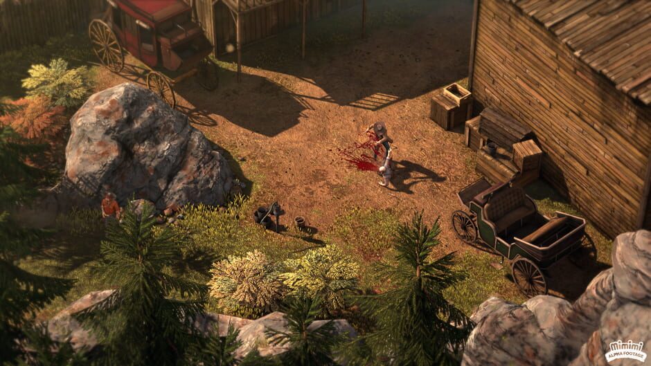 Screenshot from Desperados III