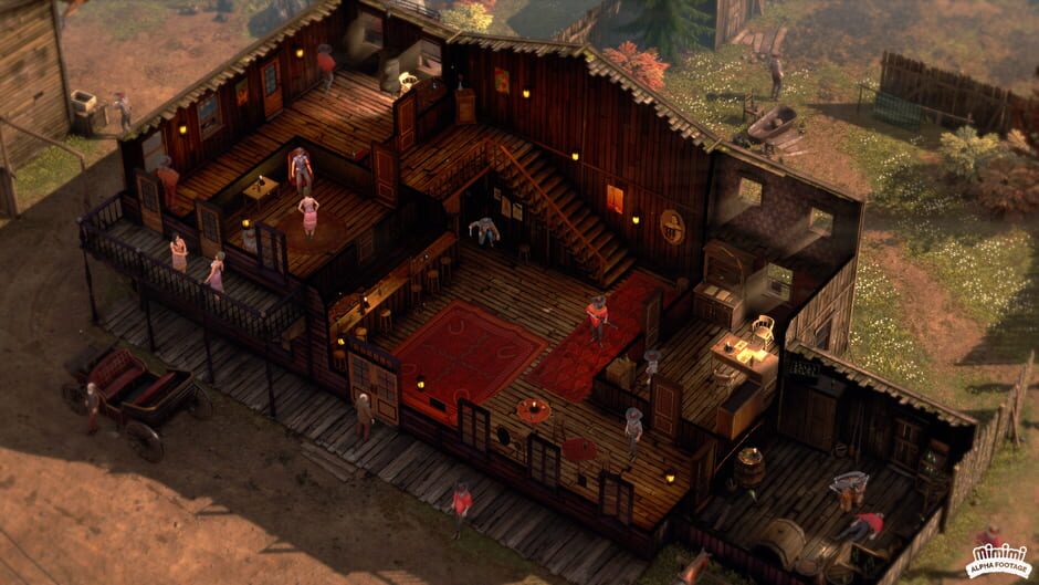 Screenshot from Desperados III