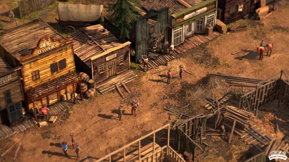 Screenshot from Desperados III