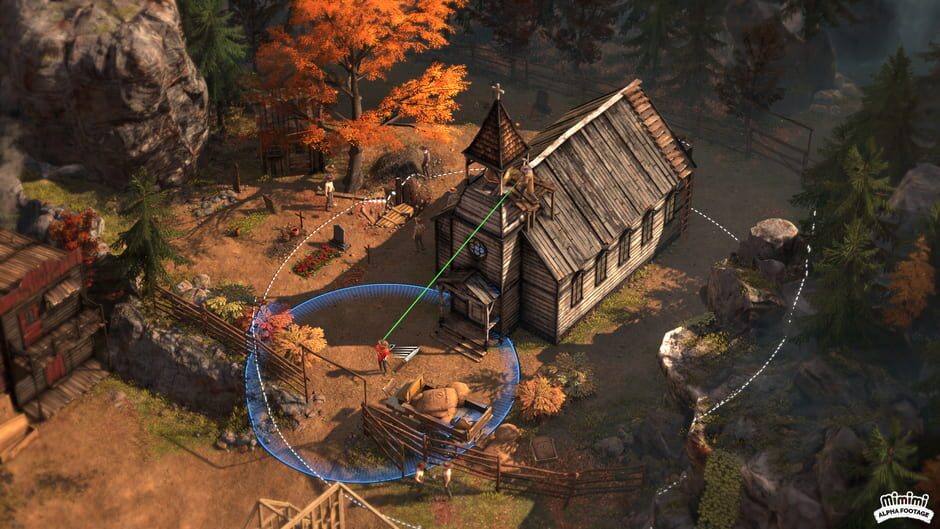 Screenshot from Desperados III