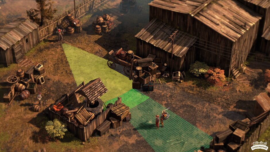 Screenshot from Desperados III