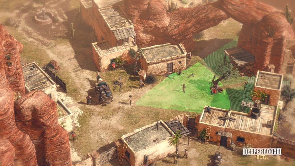 Screenshot from Desperados III