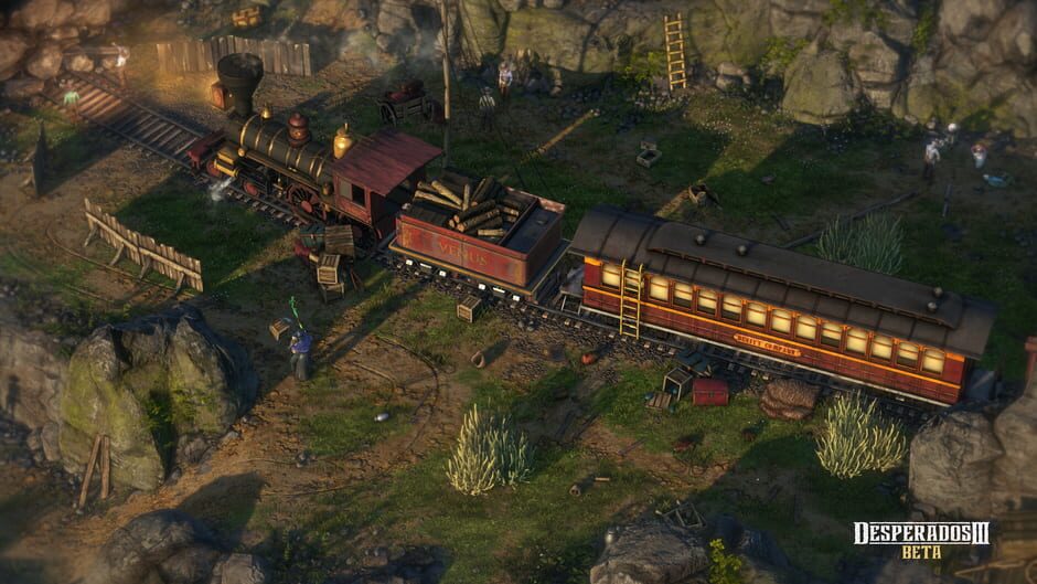 Screenshot from Desperados III