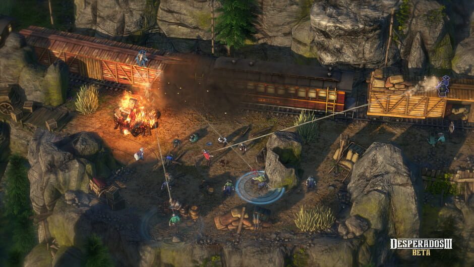 Screenshot from Desperados III
