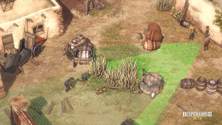 Screenshot from Desperados III
