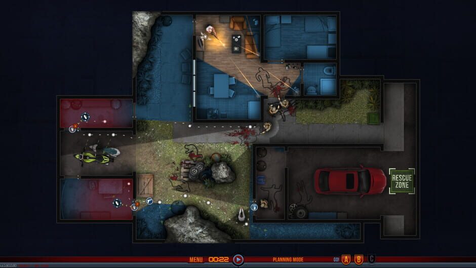 Screenshot from Door Kickers