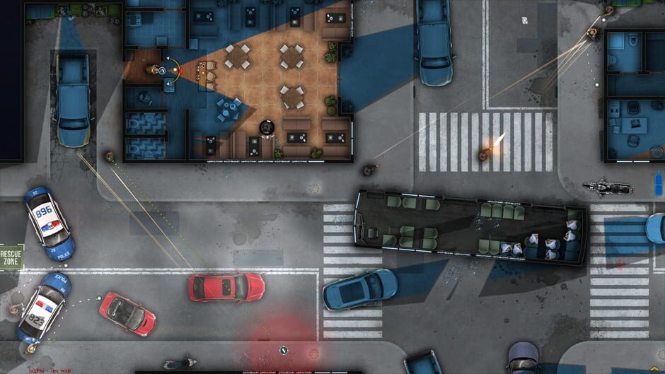 Screenshot from Door Kickers