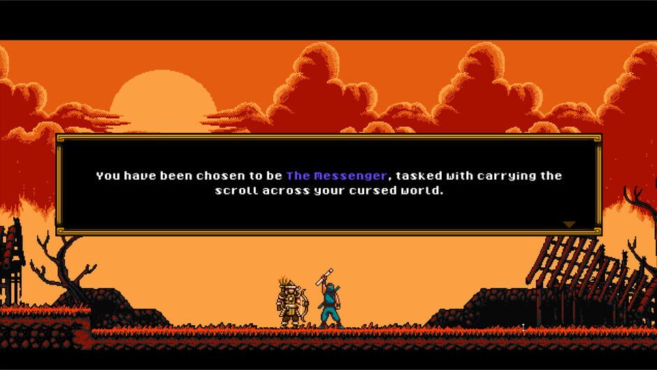 Screenshot from The Messenger