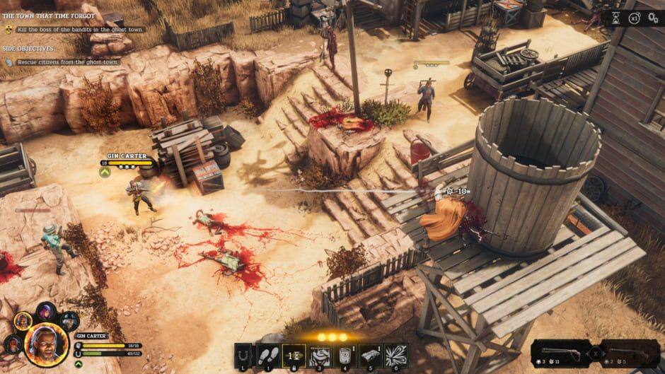 Screenshot from Hard West 2