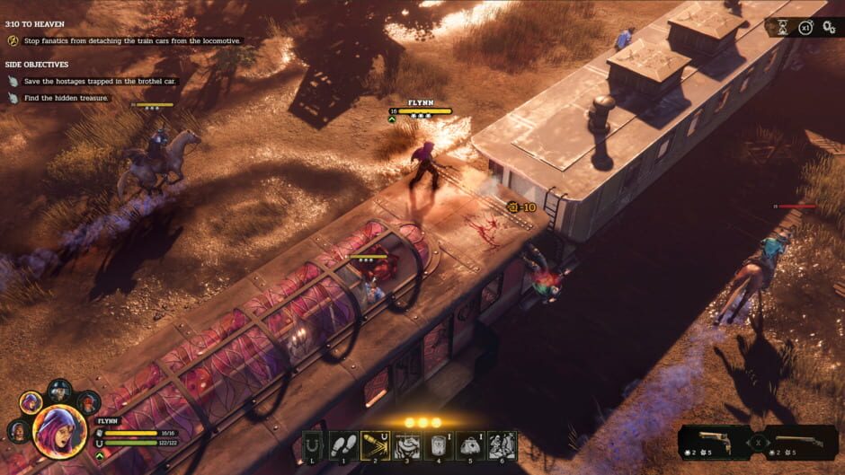 Screenshot from Hard West 2