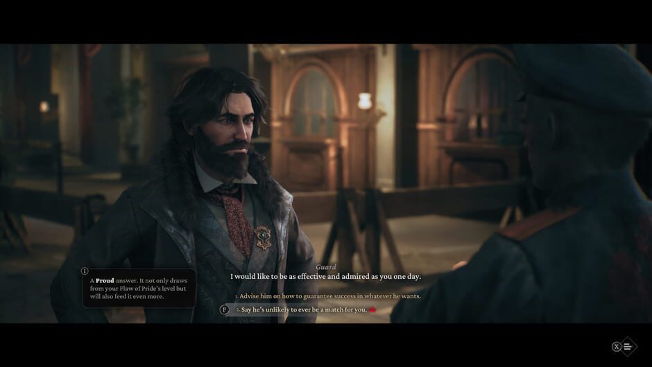 Screenshot from The Thaumaturge