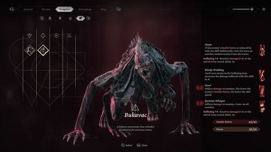 Screenshot from The Thaumaturge