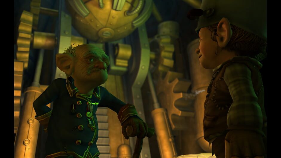 Screenshot from The Book of Unwritten Tales