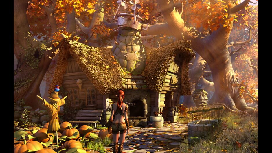 Screenshot from The Book of Unwritten Tales