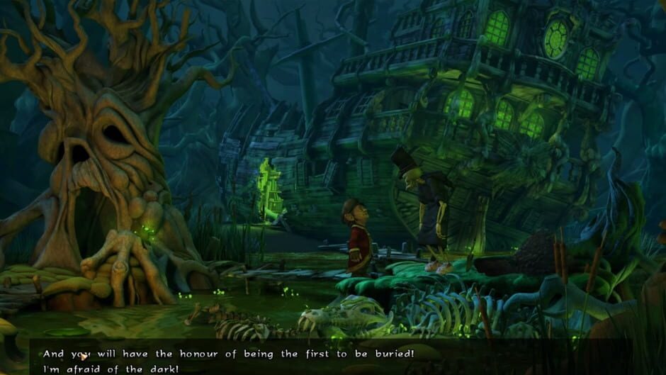 Screenshot from The Book of Unwritten Tales