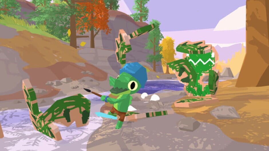 Screenshot from Lil Gator Game
