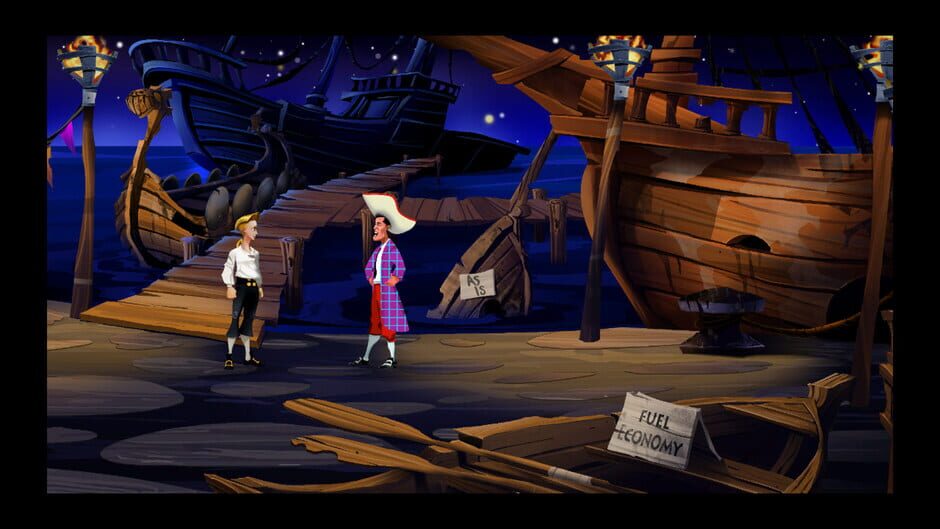 Screenshot from The Secret of Monkey Island: Special Edition