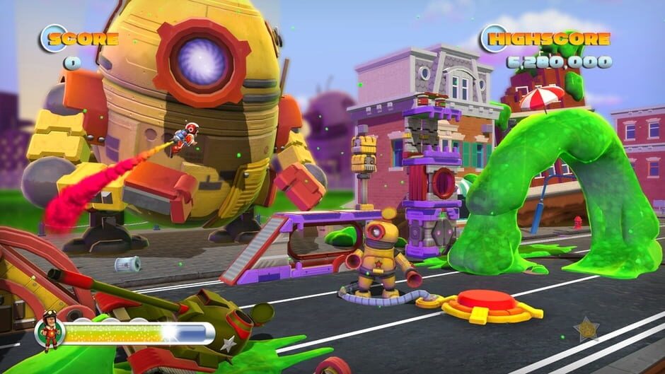 Screenshot from Joe Danger 2: The Movie