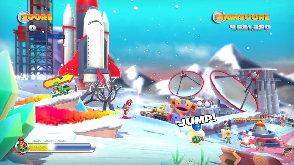 Screenshot from Joe Danger 2: The Movie