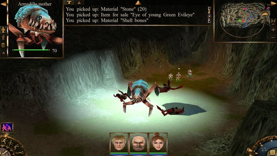 Screenshot from Evil Islands: Curse of the Lost Soul