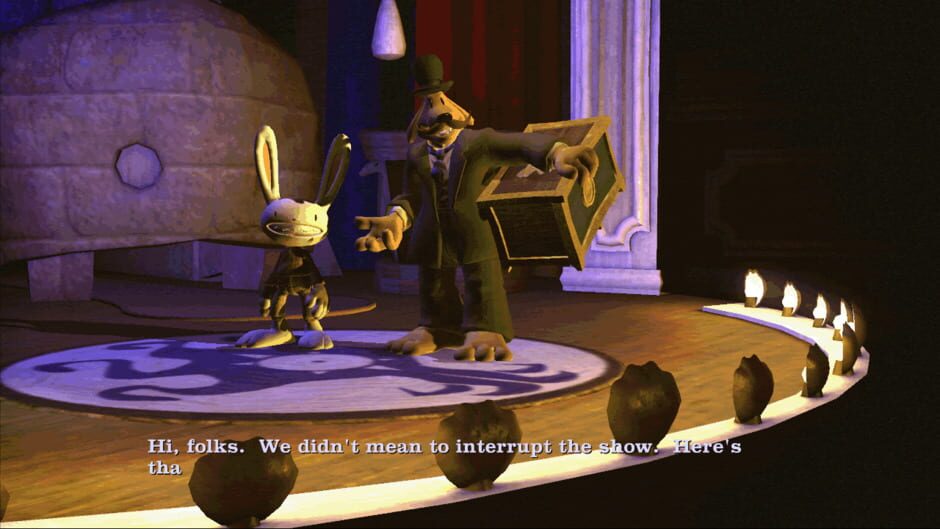 Screenshot from Sam & Max: The Devil's Playhouse - Episode 2: The Tomb of Sammun-Mak