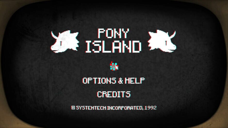 Screenshot from Pony Island