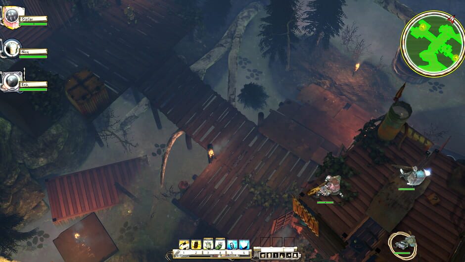 Screenshot from Krater: Shadows over Solside