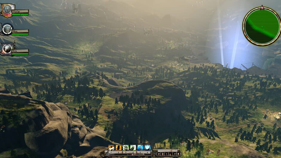 Screenshot from Krater: Shadows over Solside