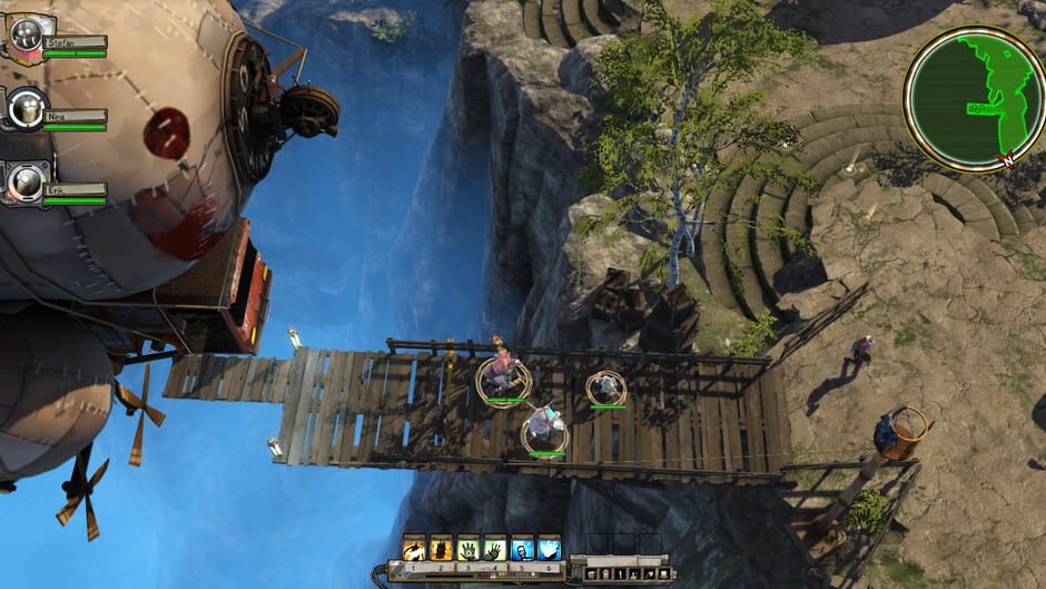 Screenshot from Krater: Shadows over Solside